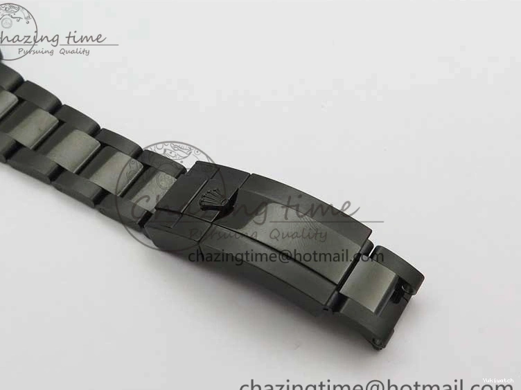 VR3135 Yacht-Master VRF Dial 116622 DLC Best Edition on Black Bracelet DLC 0425